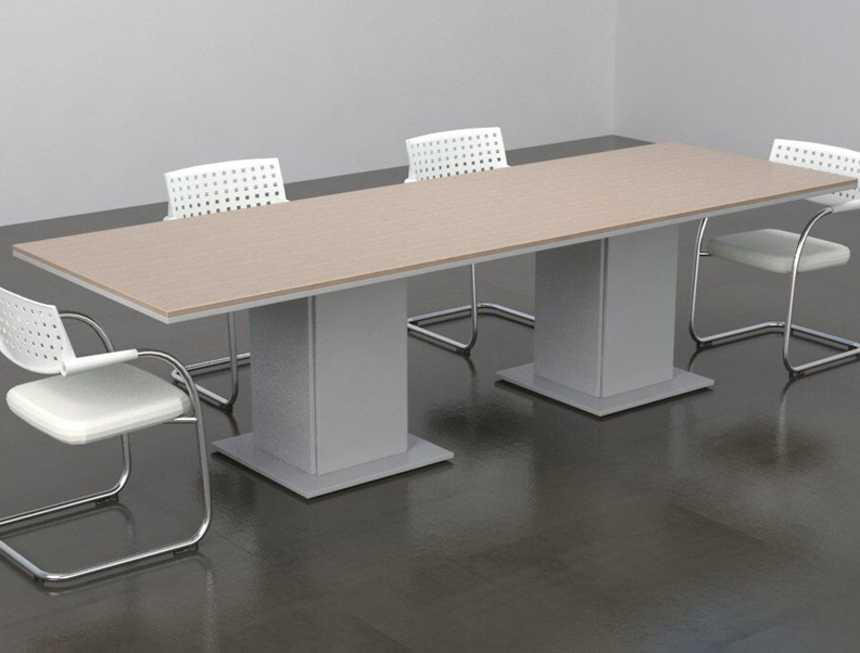 Mesa de reunión rectangular, para renovar tu oficina