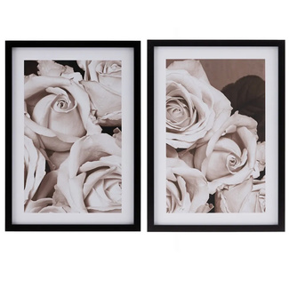 Imagen de Cuadro Rosas Impresión en Lámina de Papel 2 x 49 x 69 cm 